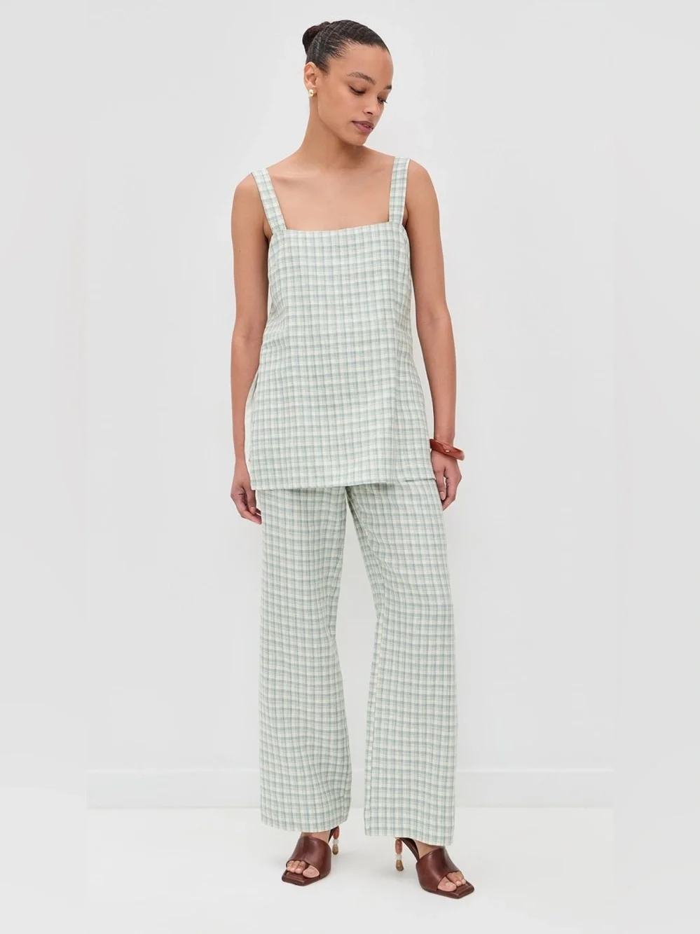 Reformation Kristen Linen Two Piece Set